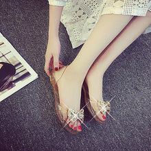 将图片加载到图库查看器，Summer Style Women Sandals Fashion Shoes Woman Casual Lightweight Toe Sandal Crystal Flat Shoes Round Toe Dress Open Toe Sandals Flip Flops Slip On Fashion Dress Shoes
