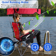 Load image into Gallery viewer, Summer Water Cooling System Seat Cushion with Fans 3 Speeds
