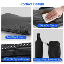 Load image into Gallery viewer, Summer Water Cooling System Seat Cushion with Fans 3 Speeds
