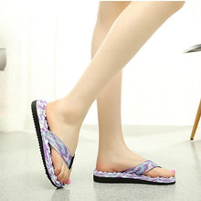 将图片加载到图库查看器，Summer Woman Shoes Platform Flip Flops Sandals Slipper Indoor Outdoor Slippers Beach Slides Footwear Womens Flip Flops Black Flip Flops Summer Beach Sandals Thong Style Comfortable Flip Flops
