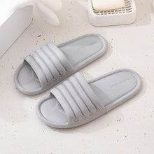 将图片加载到图库查看器，Summer Women Indoor Slippers Floor Flat Shoes Indoor Eva Flip Flops Non-Slip Bathroom Home Slippers Quick Drying Sandals EVA Anti-slip Open Toe Soft Slippers Shoes Pool Slippers
