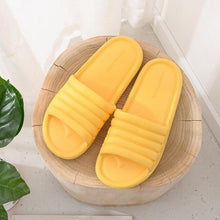 将图片加载到图库查看器，Summer Women Indoor Slippers Floor Flat Shoes Indoor Eva Flip Flops Non-Slip Bathroom Home Slippers Quick Drying Sandals EVA Anti-slip Open Toe Soft Slippers Shoes Pool Slippers
