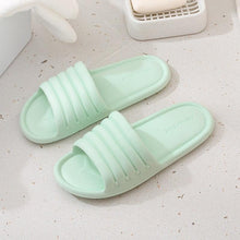 将图片加载到图库查看器，Summer Women Indoor Slippers Floor Flat Shoes Indoor Eva Flip Flops Non-Slip Bathroom Home Slippers Quick Drying Sandals EVA Anti-slip Open Toe Soft Slippers Shoes Pool Slippers
