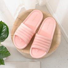 将图片加载到图库查看器，Summer Women Indoor Slippers Floor Flat Shoes Indoor Eva Flip Flops Non-Slip Bathroom Home Slippers Quick Drying Sandals EVA Anti-slip Open Toe Soft Slippers Shoes Pool Slippers
