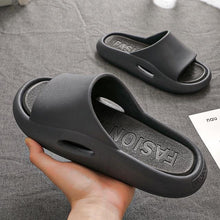 将图片加载到图库查看器，Summer Women Slippers Runway Shoes Outdoor Slides Men Flip Flops Thick Sole Non-slip Beach Pool Outdoor Slippers Anti-Slip Shower Spa Bath Pool Gym Slides Flip Flop Open Toe Comfortable Soft Sandals Casual Shoes
