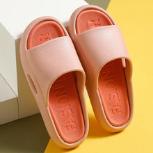 将图片加载到图库查看器，Summer Women Slippers Runway Shoes Outdoor Slides Men Flip Flops Thick Sole Non-slip Beach Pool Outdoor Slippers Anti-Slip Shower Spa Bath Pool Gym Slides Flip Flop Open Toe Comfortable Soft Sandals Casual Shoes

