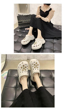 Load image into Gallery viewer, Summer Womens Platform Garden Shoes Clogs Outdoor Beach Slippers Clogs Slippers For Women’s Fashion Comfortable Slip On Slides Shoes For Everyday
