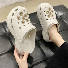 Load image into Gallery viewer, Summer Womens Platform Garden Shoes Clogs Outdoor Beach Slippers Clogs Slippers For Women’s Fashion Comfortable Slip On Slides Shoes For Everyday
