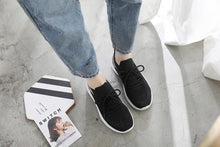 Load image into Gallery viewer, Summer Womens Shoes Mesh Light Breathable Sneakers Flats Casual Trainers Walking Shoes Sport Women Mesh Running Casual Slip On Flats Sneakers
