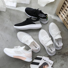 Load image into Gallery viewer, Summer Womens Shoes Mesh Light Breathable Sneakers Flats Casual Trainers Walking Shoes Sport Women Mesh Running Casual Slip On Flats Sneakers
