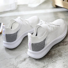 Load image into Gallery viewer, Summer Womens Shoes Mesh Light Breathable Sneakers Flats Casual Trainers Walking Shoes Sport Women Mesh Running Casual Slip On Flats Sneakers
