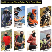 将图片加载到图库查看器，Sun Protection Cool Lightweight Neck Gaiter Mask Face Scarf
