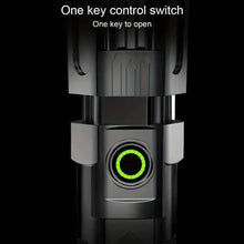 Load image into Gallery viewer, Super Bright Flashlight, USB Rechargeable Telescopic Zoom Wide Beam
