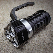 Load image into Gallery viewer, Super Bright High Lumen Underwater and Powerful Waterproof  LED Torchlight with Magnetic Control Switch Diving Light Dive Flashlight For Camping Hiking Running Jogging Diving Household Use
