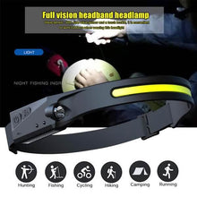 将图片加载到图库查看器，Super Bright LED Headlamp Flashlight Rechargeable
