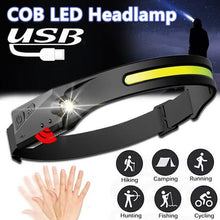将图片加载到图库查看器，Super Bright LED Headlamp Flashlight Rechargeable

