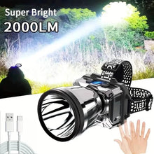 将图片加载到图库查看器，Super Bright USB Charging Headlight
