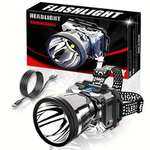 将图片加载到图库查看器，Super Bright USB Charging Headlight
