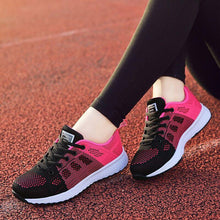 Load image into Gallery viewer, Super Light Sneakers For Women Vulcanize Sport Walking White Sneakers Women Casual Flats Elegant Soft Walking Shoes Breathable Non Slip Comfortable Sneakers
