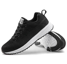 Load image into Gallery viewer, Super Light Sneakers For Women Vulcanize Sport Walking White Sneakers Women Casual Flats Elegant Soft Walking Shoes Breathable Non Slip Comfortable Sneakers
