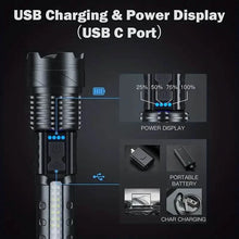 Load image into Gallery viewer, Super Powerful Rechargeable Torch Flood Light
