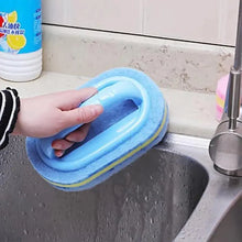 Load image into Gallery viewer, Super Quality Kitchen Cleaning Bathroom Toilet Kitchen Glass Wall Cleaning Bath Brush Handle Sponge Bath BottomBathtub Cleaning Tools
