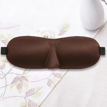 Load image into Gallery viewer, Super Smooth  Eye Shade Sleeping Mask Cover Natural Silk Blindfold For Sleep Comfortable for Full Blackout Sleep Eye Mask With Adjustable Strap
