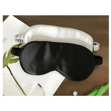 Load image into Gallery viewer, Super Smooth  Mulberry Silk Sleep Eye Mask &amp; Blindfold With Elastic Strap Travel Eye Patch Soft Nap Eye Patch  Eye Cover Eyeshade for Night Sleeping Mask For Women
