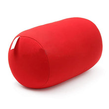 将图片加载到图库查看器，Super soft Head Pillow Case Micro Mini Microbead Back Cushion Pillow Roll Pillow Head Convenient Travel Pillow Microbead Bolster Tube Pillow Smooth Cool Touch Fabric Neck or Back Support Pillow Hypoallergenic Bed Decoration
