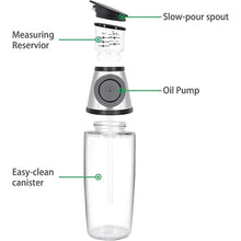 Load image into Gallery viewer, Superior Glass Oil and Vinegar Dispenser

