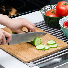 Load image into Gallery viewer, Surpahs over the Sink Multipurpose Roll-Up Dish Drying Rack
