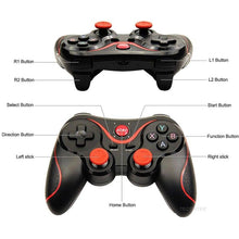 Load image into Gallery viewer, Sustainable White Wireless Joystick Gamepad PC Game Controller Support Bluetooth BT3.0 Compatible With Mobile Phone Tablet Wireless Controller Game Controller Gamepad Joystick Compatible With Slim 360 PC Windows 7 8 10 (White)
