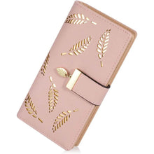 将图片加载到图库查看器，Sweet Cute Women's Long Leaf Bifold Wallet
