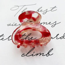 Load image into Gallery viewer, Sweet Mini Acetate Hair Clip for Women Girls Hair Claw Chic Barrettes Crab Hairpins Styling Claw Clips Fashion Hair Gorgeous Hair Accessories For Women
