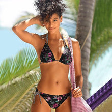 将图片加载到图库查看器，Swimwear Woman Swimsuit  Bikini New Push Up Bikini Set Bathing Suit Women's Bikini Swimsuits Floral Printed Bathing Suits For Women 2 Piece Bikini  Women  Floral Print Beachwear Two Piece Suit
