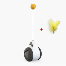 将图片加载到图库查看器，Swing Toys for Cats Kitten Interactive Balance Car Cat Chasing Toy With Catnip Funny Pet Products Indoor Cats Chaser Toys with Feather Catnip Ball Balanced Exercise Wheel Toy for Cats Chasing Hunting Playing
