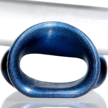 Load image into Gallery viewer, Thin Flexible Blue Silicone Tunnel Plug Set 6mm to 25mm

