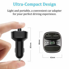 Load image into Gallery viewer, T25 Bluetooth 5.0 Car FM Transmitter
