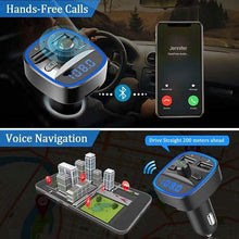 Load image into Gallery viewer, T25 Bluetooth 5.0 Car FM Transmitter
