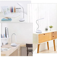 Load image into Gallery viewer, Table Lamp For Study LED Desk Lamp 3XAAA Battery Not Include Dimmable Mini Table Top Lantern Cute Book Light Office Smart Decorative Table Lamp Cute Study Lamps for Bedroom Décor
