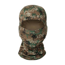 将图片加载到图库查看器，Tactical Camouflage Balaclava Full Face Mask CS Wargame Army Hunting Cycling Sports Helmet Liner Military Multiamp CP Skating Hat Motorbike Biker Racing Breather Mask Tactical Airsoft Cap Scarf Mask Ski Hat Spring Summer For Men Women
