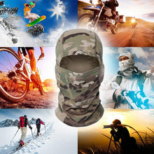 将图片加载到图库查看器，Tactical Camouflage Balaclava Full Face Mask CS Wargame Army Hunting Cycling Sports Helmet Liner Military Multiamp CP Skating Hat Motorbike Biker Racing Breather Mask Tactical Airsoft Cap Scarf Mask Ski Hat Spring Summer For Men Women
