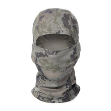 将图片加载到图库查看器，Tactical Camouflage Balaclava Full Face Mask CS Wargame Army Hunting Cycling Sports Helmet Liner Military Multiamp CP Skating Hat Motorbike Biker Racing Breather Mask Tactical Airsoft Cap Scarf Mask Ski Hat Spring Summer For Men Women

