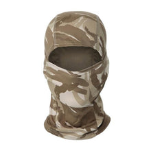 将图片加载到图库查看器，Tactical Camouflage Balaclava Full Face Mask CS Wargame Army Hunting Cycling Sports Helmet Liner Military Multiamp CP Skating Hat Motorbike Biker Racing Breather Mask Tactical Airsoft Cap Scarf Mask Ski Hat Spring Summer For Men Women
