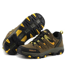 Load image into Gallery viewer, Tactical Outdoor Mens Waterproof Hiking Shoes Mountain Boots Hunting Unisex Sport Shoes Low-Top Sneakers Non-Slip Wear-Resistant Outdoor Comfortable Camping Shoes
