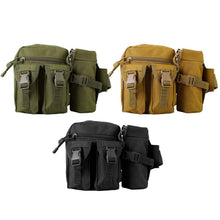 Load image into Gallery viewer, Tactical Waist Bag Utility Pouch Belt Bag with Water Bottle Pouch

