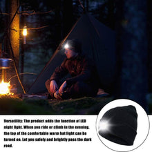 将图片加载到图库查看器，TANGCISON LED Lighted Beanie Hat

