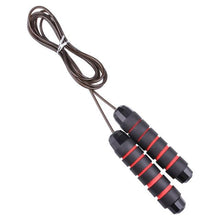 将图片加载到图库查看器，Tangle-Free Rapid Speed Jumping Rope Cable With Ball Bearings Steel Skipping Rope Adjustable Rapid Speed Jumping Ropes Cable Foam Handles Steel Jump Ropes For Gym Fitness Home Exercise
