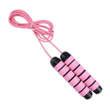 将图片加载到图库查看器，Tangle-Free Rapid Speed Jumping Rope Cable With Ball Bearings Steel Skipping Rope Adjustable Rapid Speed Jumping Ropes Cable Foam Handles Steel Jump Ropes For Gym Fitness Home Exercise
