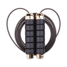 将图片加载到图库查看器，Tangle-Free Rapid Speed Jumping Rope Cable With Ball Bearings Steel Skipping Rope Adjustable Rapid Speed Jumping Ropes Cable Foam Handles Steel Jump Ropes For Gym Fitness Home Exercise

